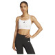 Adidas Γυναικείο μπουστάκι Aeroreact 3-Stripes Bra Adidas Γυναικείο μπουστάκι Aeroreact 3-Stripes Bra